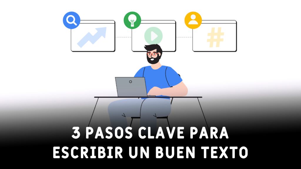 3 Pasos clave para escribir un buen texto